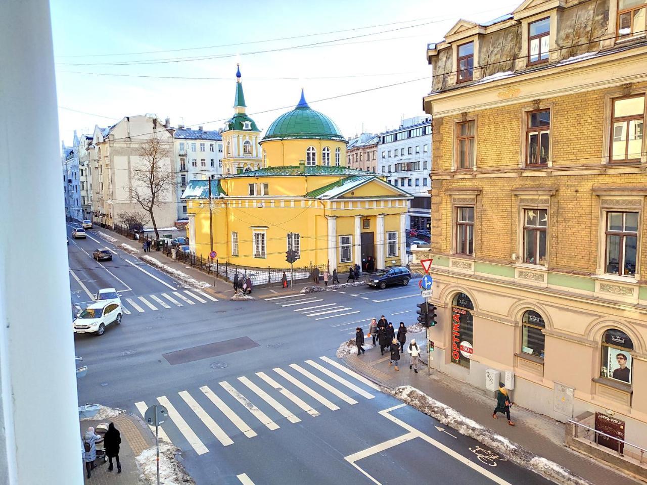 Brivibas Center Apartments Рига Екстериор снимка